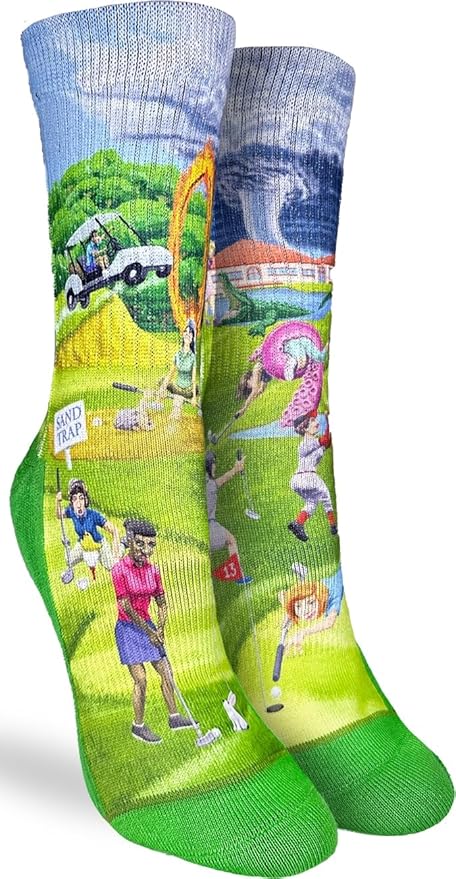 Good Luck Sock Novelty Crew Socks for Adults - For Men, Women and Teens