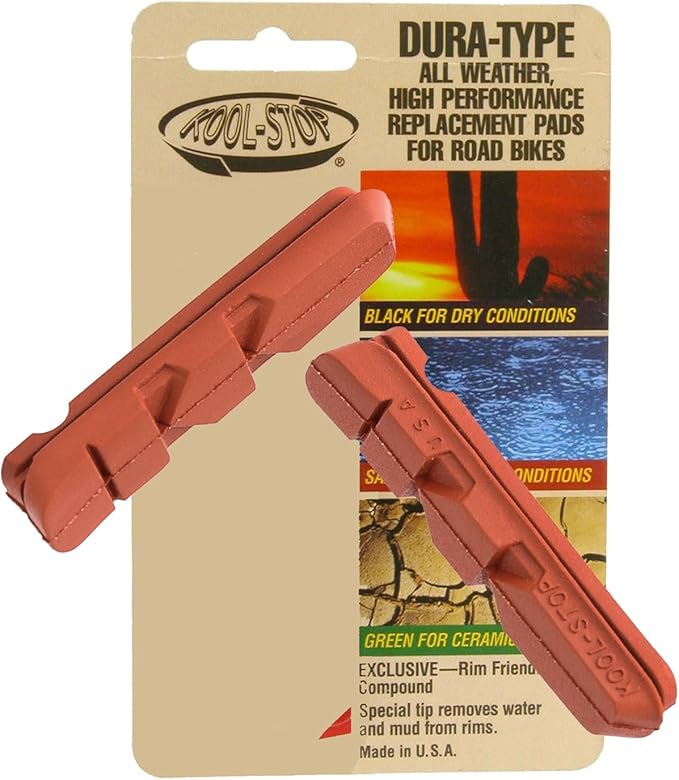 Kool Stop Bicycle Brake Pads (Dura-Ace/Ultegra, Salmon)