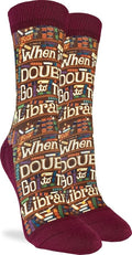 Good Luck Sock Novelty Crew Socks for Adults - For Men, Women and Teens