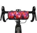 Rhinowalk Bike Handlebar Bag, Bicycle Front Bag Frame Storage Roll Bag Mountain Road Bikes Commuter Shoulder Bag Professional Cycling Accessories
