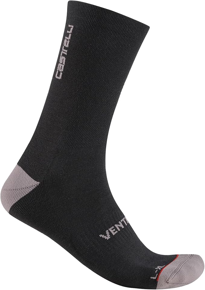 CASTELLI Men’s Venti Soft Merino Sock, Cycling Accessory with Maximum Warmth & Comfort for Cold-Weather Road Cycling