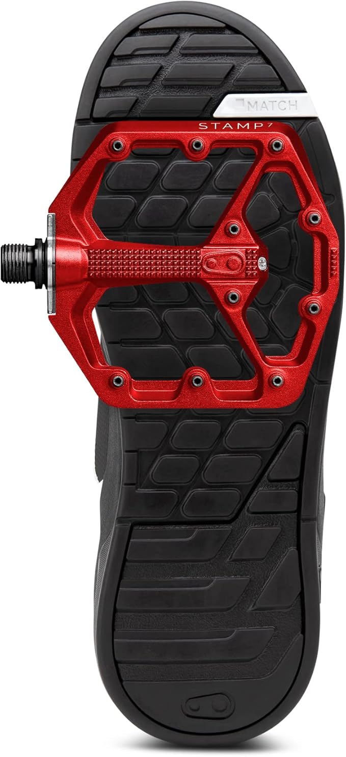 Crankbrothers Stamp Flat MTB Pedals - Size-Specific, Lightweight, Versatile, Durable Bike Pedals