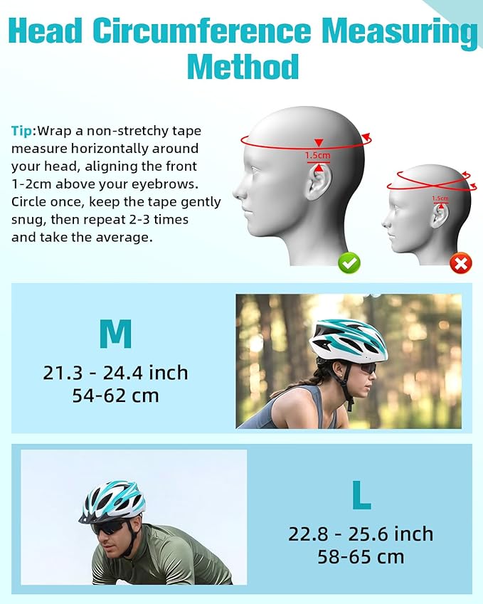 Zacro Adult Bike Helmet Lightweight for Men Women Comfort with Pads&Visor, Certified Bicycle Helmet for Adults Youth Mountain Road Biker