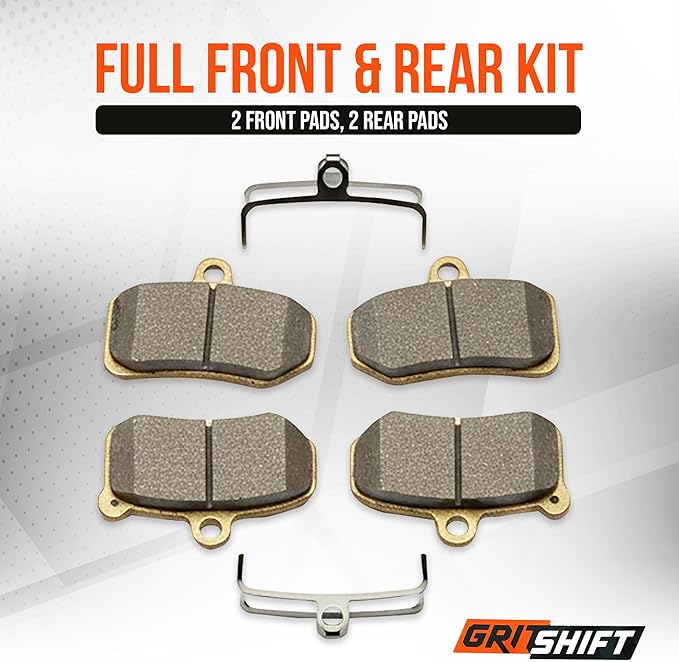 GritShift Sintered Brake Pads for SurRon LBX, Talaria X3 & MX4 – Front & Rear Set
