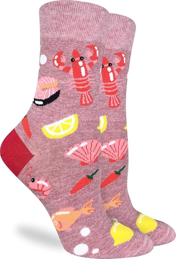 Good Luck Sock Novelty Crew Socks for Adults - For Men, Women and Teens