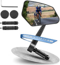 Bar End Bike Mirror 360° Adjustable Foldable Bicycle Rear View Mirror fits 15-20mm Inner Diameter, For Road Mountain E-Bike Scooter Adult（Universal for Left And Right）