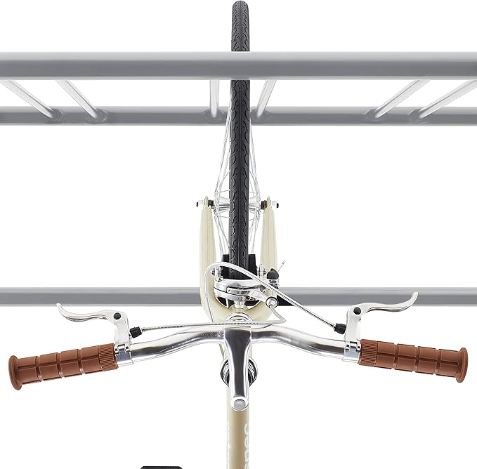 Retrospec Commercial Grid Bike Rack - Single & Double Sided - Bicycle Storage Stand for Garages, Stores, Schools & Universities Power Coated Steel | for Garages, for Stores, for Schools, for Universities
