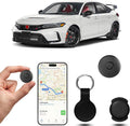 Mini GPS Tracker for Vehicles – Car Tracker Device Hidden with Magnetic Silicone Case, iOS Compatible Portable Personal Anti-Theft GPS Tracker for Car, Bike, or Kids, No Monthly Fee