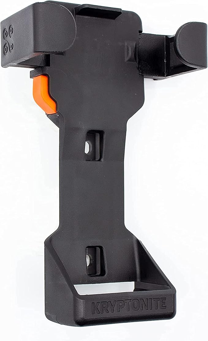 Kryptonite Evolution 790 Folding Bike Lock, Compact Lightweight High Security Anti-Theft Foldable Bicycle Lock with 2 Keys and Mount for E-Bikes Scooter Road Mountain Bikes, 90cm (35 in) Orange