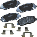 Bendix Premium SBC465AK2 Ceramic Front Brake Pads for Acura EL 2005-1997, Honda Civic 2011-1996, Insight 2014-2010