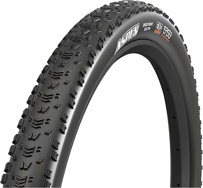 MAXXIS Aspen - 32" x 2.40" - MaxxSpeed, EXO | Tubeless Mountain Bike Tire | Low-Profile XC Race Tire