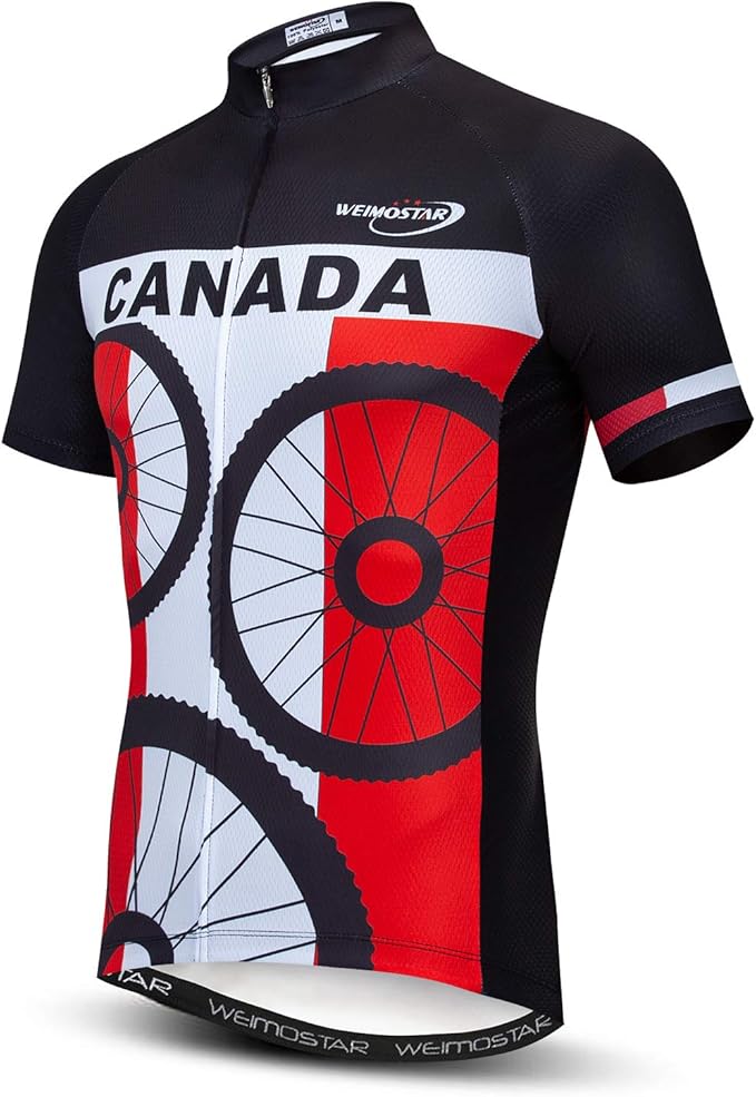 Men's Cycling Jerseys Summer Breathable Bicycle Shirts for Male Riding Clothing Quick Dry MTB Jersey