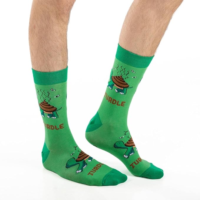 Good Luck Sock Novelty Crew Socks for Adults - For Men, Women and Teens