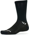 Swiftwick- PERFORMANCE Crew Cycling Socks, USA Made, Max Durabiltiy, Moisture Wicking Socks