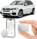 Car GPS Tracking Device for Vehicles,Cars etc,1PCS Real Time GPS Tracker for Car Work with Find My (iOS Only), Mini Hidden Car Tracker with Magnetic Case, No Monthly Fee, White