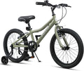 AVASTA Bilbo 18 20 24 Inch Kids Bike for Boys Girls 5-14 Years Old, Retro Style High Carbon Steel Bicycle with Adjustable Handlebars and Seat, Dual V-Brakes, Kickstand, Multiple Colors