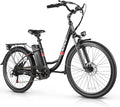 Vivi Electric Bike for Adults, 1000W Peak Ebike 26" Electric Cruiser Bike 22MPH Step Through Electric Bike with 48V Removable Battery, 7 Speed Electric City Commuter Bicycle, SGS Certified to UL2849
