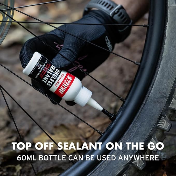 Stan's NoTubes Tire Sealant, Long Lasting Flat Prevention, Ultra Fast Sealing, up to 1/4" punctures, Proactive Tire Repair, for Mountain, Road, Gravel, Cyclocross, and Commuter Bikes