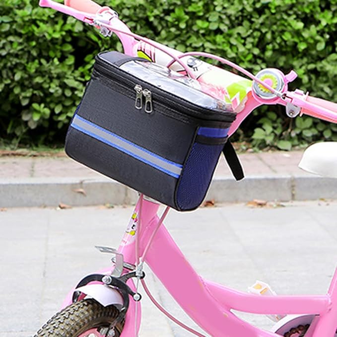 Road Bikes Handlebars Bag Large Bicycles Front Storage Pouches Waterproof Phone Bag Bikes Frame Panniers Organizers Pouc