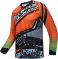 Men's Racing Shirts Summer Motocross Jersey Bicycle Sportswear MTB Jersey Long Sleeve Mountain Bike Clothes
