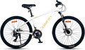 TRIFOX Aircraft-Grade Aluminum Alloy 26 Inch Mountain Bike with Shimano 21 Speed, Front Suspension Frok, Dual Disc Brakes, 15/17 Inch Frame for Men Women Boys and Girls