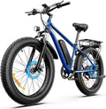 Electric Bike for Adults and Teens, Ebike, Electric Bicycle Mountain Dirt Bike Fat Tire Electric Bike, Multi-Funtional Bike for Work, School, Commute, Off-Road