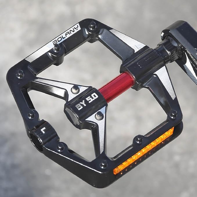 JEELAD Bike Pedals Aluminum 9/16" Sealed Bearing Lightweight Platform for Road Mountain BMX MTB Bike
