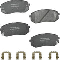 Bendix Premium SBC1803 Ceramic Front Brake Pads for Hyundai Kona Electric 2021-2019, Sonata 2015, Sonata 2019-2018, Kia Niro EV 2022-2019, Optima 2016, Optima 2020