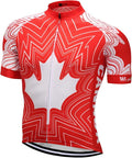 Cycling Jerseys Men Bicycle Short Sleeve Summer Shirt Bike Biking Tops Riding Clothing Flag