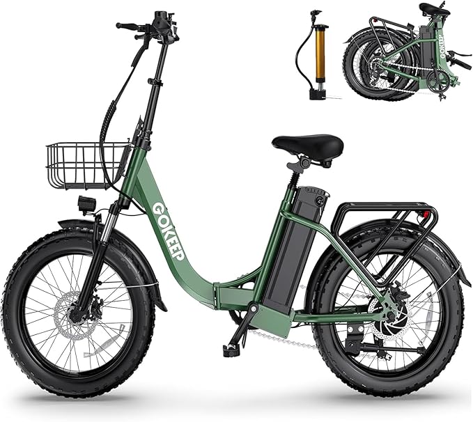 Electric Bike for Adults with 1300W Peak Power, 676WH Removable Battery E-Bike, Max 75Miles & 28MPH, 7-Speed, 20'' Folding Electric Commuter Bicycles, UL2849 Certified