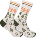 FUNATIC Funny Outdoor Themed Socks for Men Women - Novelty Gifts For Golfing, Fishing, Hunting, Bigfoot, Pickleball, and More
