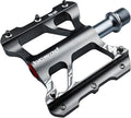Youth MTB Mountain Bike Colored Pedals, Small Road Bike Pedals Womens MTB Flat Pedal, Kids BMX Pedals for Children's bicyle and Kid's Bike 9/16, CNC Aluminum Pedal w Cr-Mo Axel, 2Bearings,10Pins