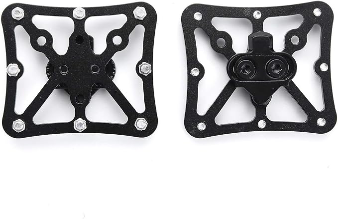 Clipless Clip-in Platform Adapter Pedal for Shimano SPD Pedals Aluminum Alloy Bike Pedal Adapter