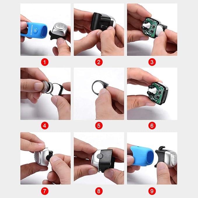 ROCKBROS Electra Bike Bell Electric Cycling Bells Horn Bicycle Horns Water-Resistant Bike Bells