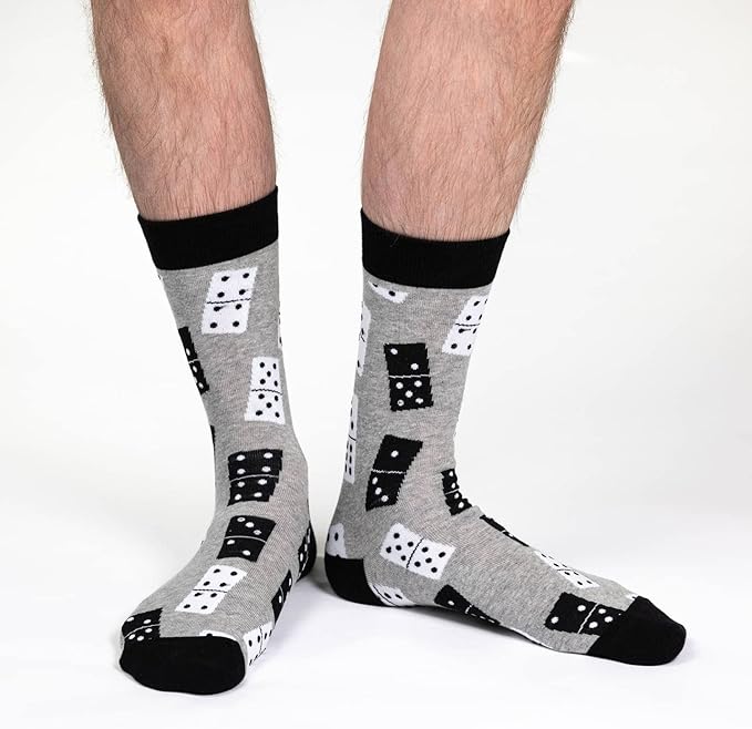 Good Luck Sock Novelty Crew Socks for Adults - For Men, Women and Teens