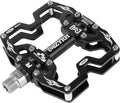 MZYRH Mountain Bike Pedals,3 Bearings Bicycle Pedals,Aluminum 9/16" MTB Pedals Bicycle Flat Pedals for Road Mountain BMX MTB Bike
