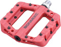 Mountain Bike Pedals Nylon Lightweight MTB Pedals Non-Slip Bicycle Pedals Large Platform Sealed Bearing 9/16” Thread