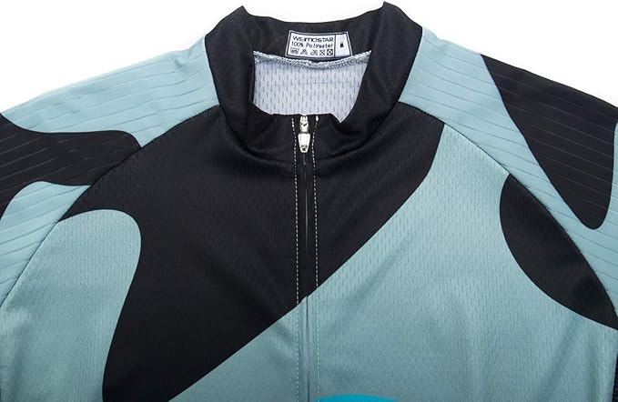 Cycling Jersey Men USA Summer Bike Short Sleeve 3-Pockets Breathable Quick-Dry Shirt S-3XL