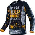 JPOJPO Men's Mountain Bike Jersey Long Sleeve MTB Off-Road Racing Downhill Motocross Shirts Quick Dry&Moisture-Wicking Tops
