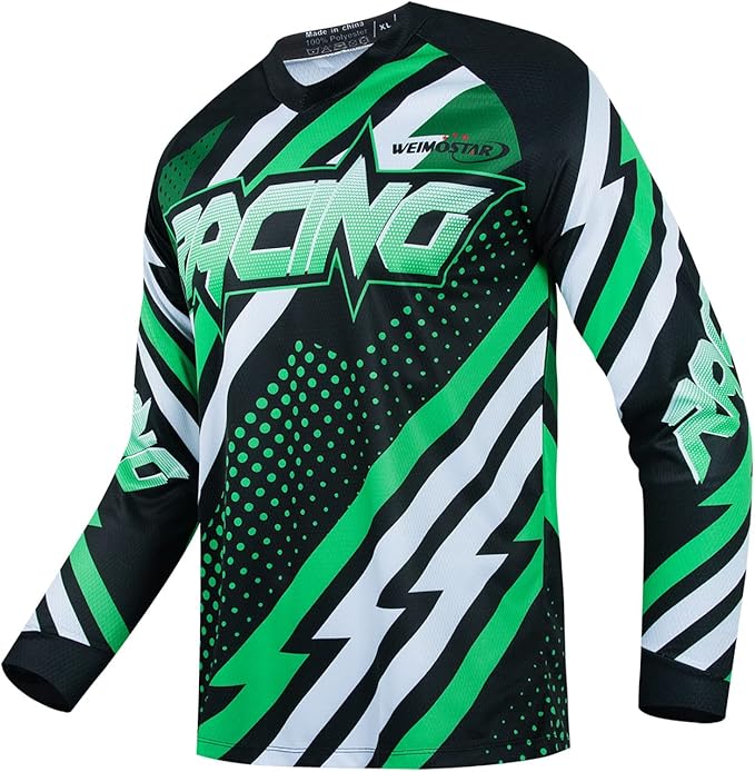 Cycling Jersey Long Sleeve Men's Mountain Bike Motocross Jersey Long Sleeve MTB T-Shirt