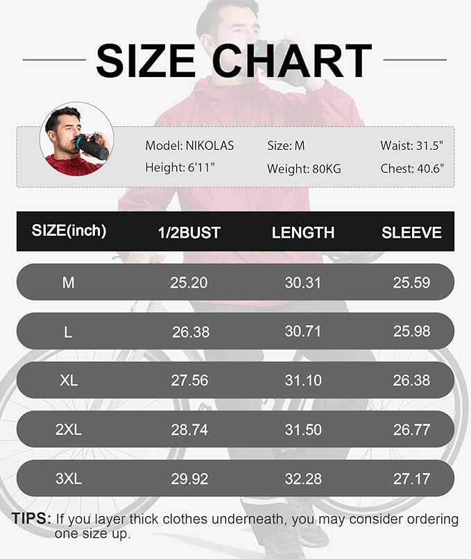GEEK LIGHTING Rain Jacket Men Lightweight Waterproof Jackets Packable Windbreaker Hooded Raincoat for Golf Cycling Outdoor