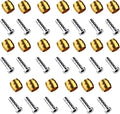 20 PCS Brake Olive and Barb Kit - Bike Brake Olive and Brass Connecting Insert Kit for Shimano BH90/BH59 Hydraulic Disc Brake Hose