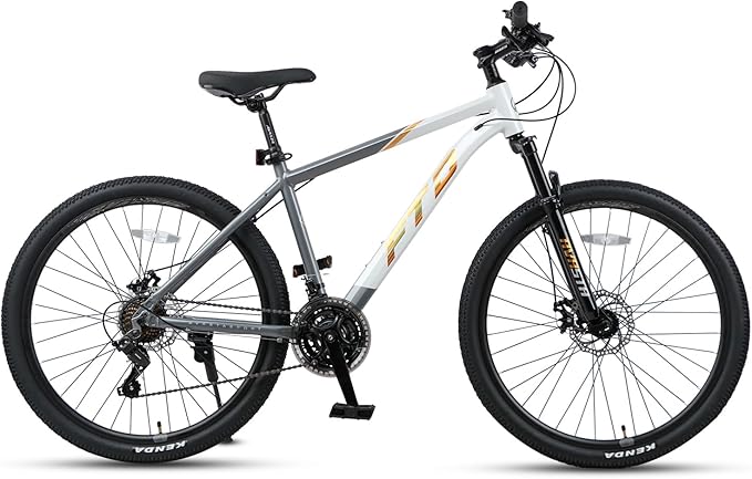 AVASTA Earth 26 27.5 inch Mountain Bike with 21-Speed, Aluminum Frame, Dual Disc Brake, Comfortable Saddle, Multiple Colors