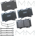 Bendix Premium SBC772 Ceramic Front Brake Pads for Lexus LX470 2007-1998, Toyota Land Cruiser 2007-1998