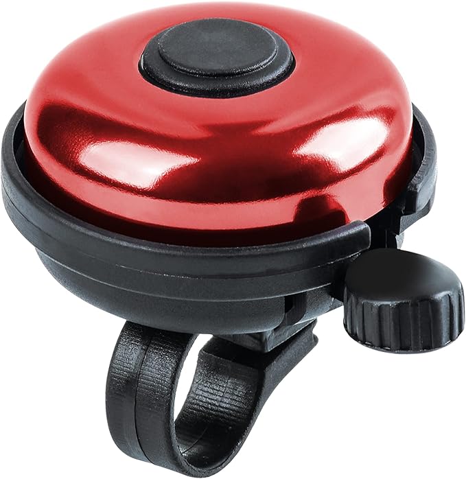 Classic Bike Bell, Aluminum Bicycle Bell, Loud Crisp Clear Sound Bicycle Bike Bell for Adults Kids