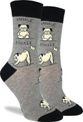 Good Luck Sock Novelty Crew Socks for Adults - For Men, Women and Teens