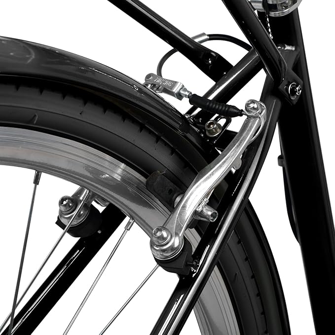 AVASTA Vela Hybrid Bike for Adult Women Female Lightweight Step Through 26 Inch High Tensile Steel Frame City Commuter Comfort Lady Bicycle, 6-Speed, Multiple Colors