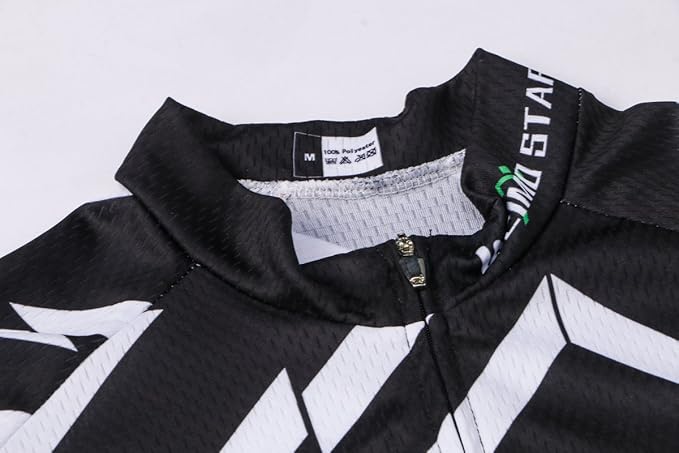 New Pro Full Zipper Men's Cycling Jersey Short Sleeve Riding Shirt USA