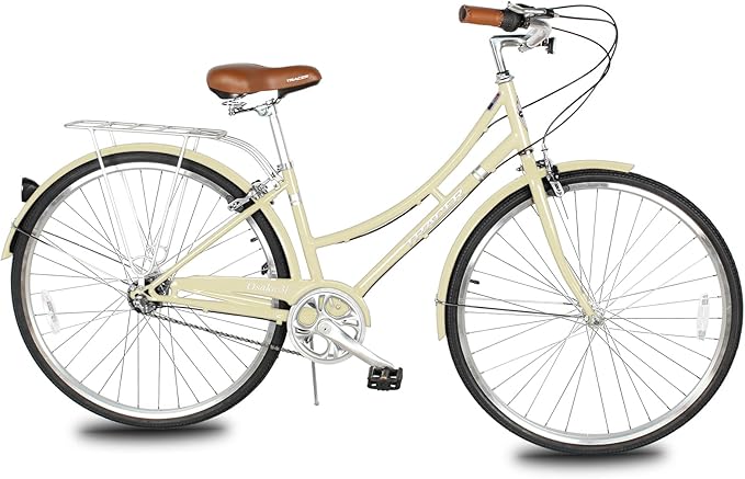 Tracer Osaka Hybrid Bikes, Steel Frame, Shimano Nexus Inter 3/7 Speed, Brown Seat Brown Grips, Road Bike, City Bike, Multiple Colors
