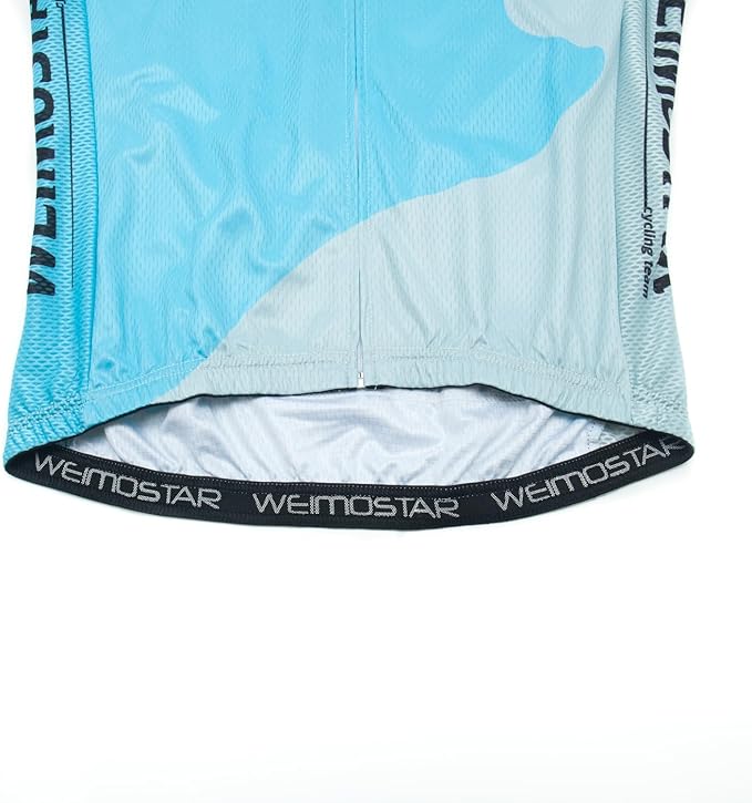 Cycling Jersey Men USA Summer Bike Short Sleeve 3-Pockets Breathable Quick-Dry Shirt S-3XL